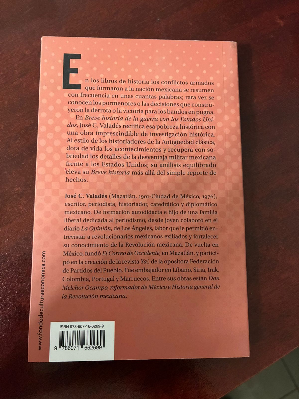 breve historia de la guerra con los EEUU - B