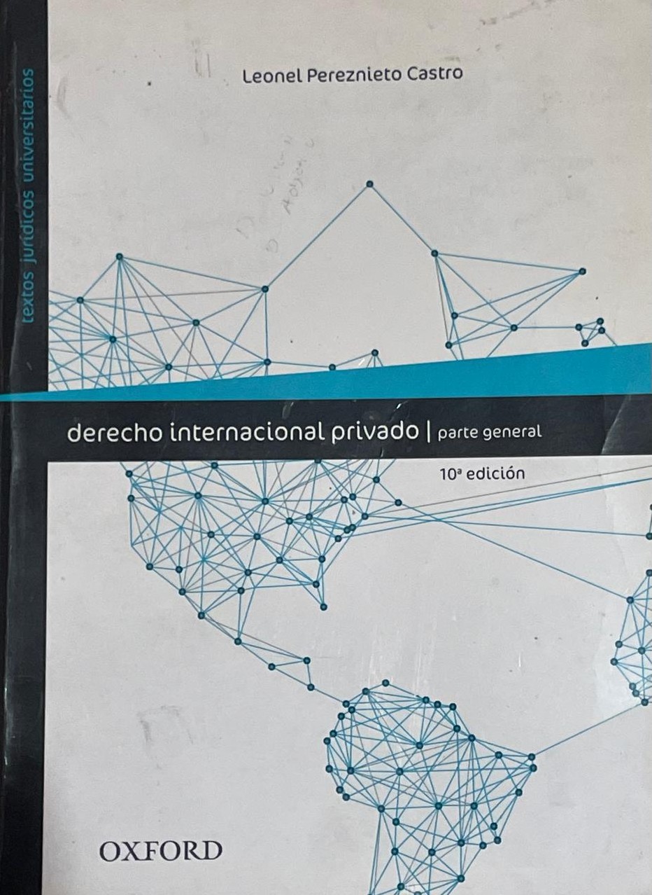 Derecho Internacional Privado (incluye CD)
