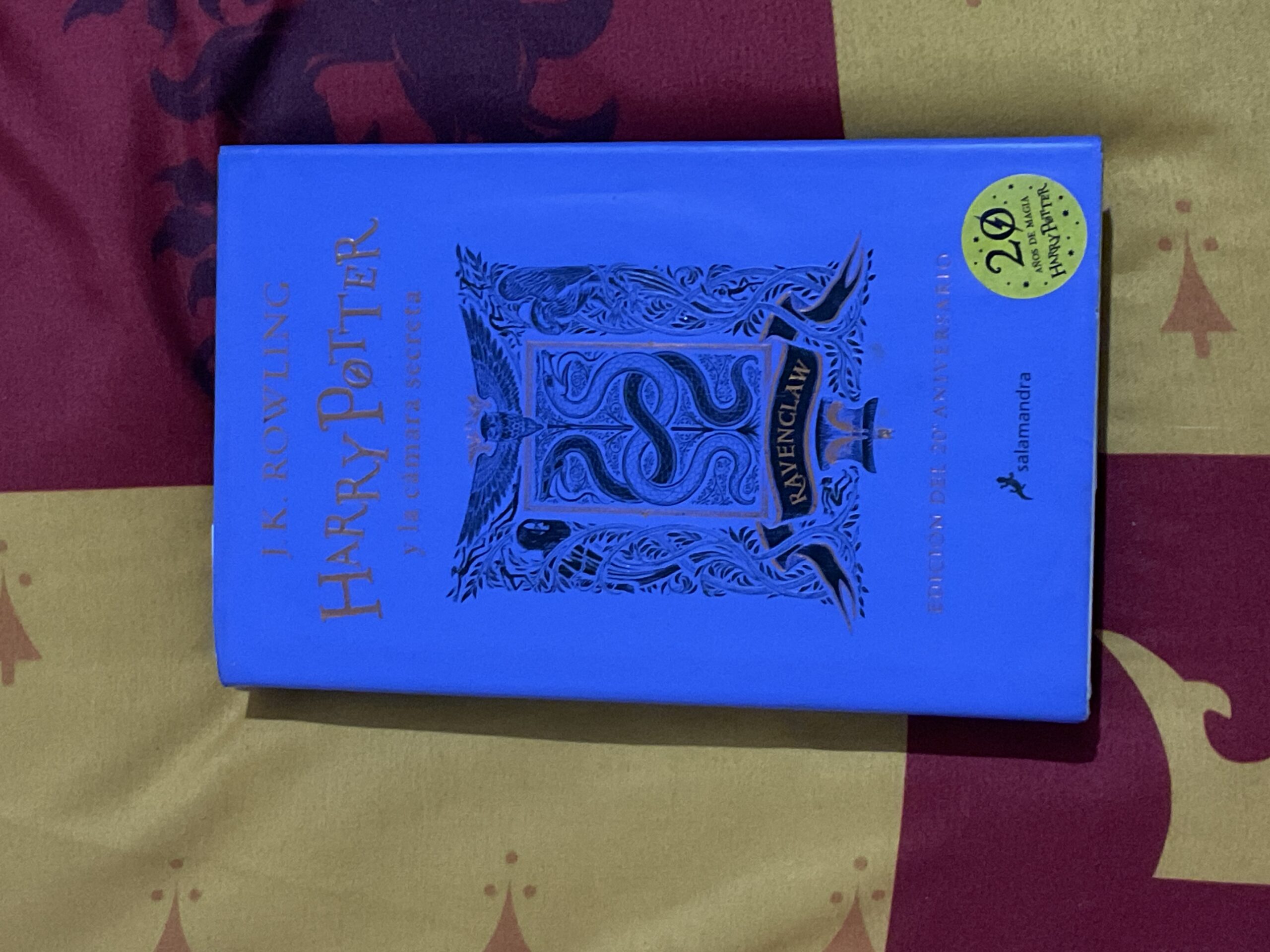 Harry Potter y la cámara secreta (edición ravenclaw) Usado