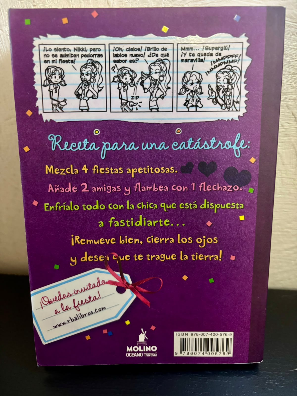 diario de nikki dos parte atras